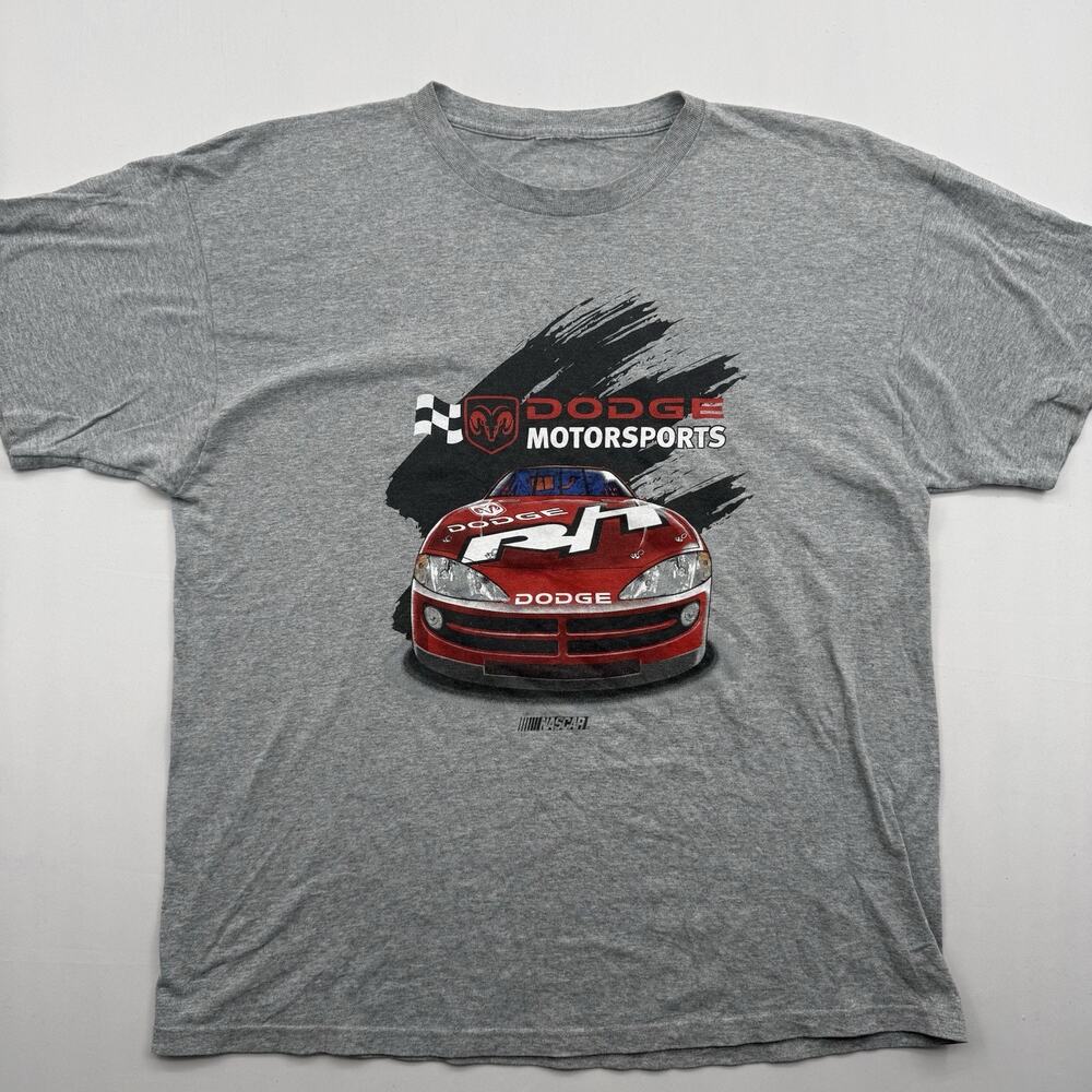 Nascar DODGE MotorSports CAR T SHIRT XL USA‎ RACING MENS XL Fruit of the Loom